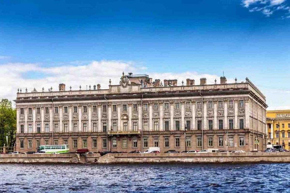 Мраморный дворец Санкт-Петербург с Невы