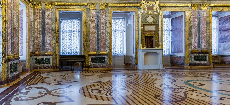 Интерьеры мраморного дворца Брюллова Санкт-Петербург