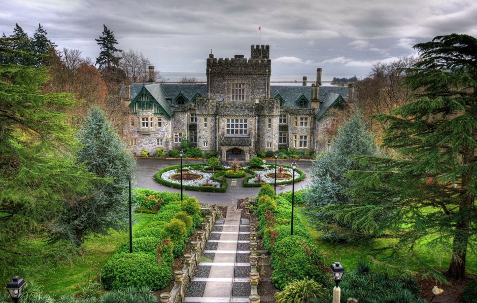 Замок Hatley Британская Колумбия