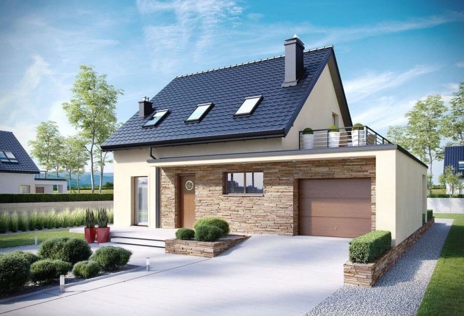 Мансардная кровля мансар Франсуа