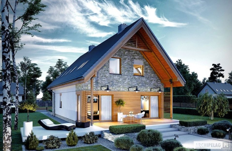 А фрейм Хаус планировка