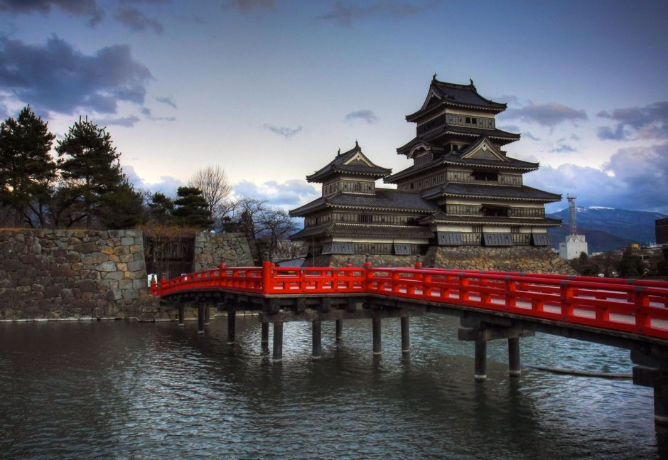 Замок Мацумото замок ворона Япония