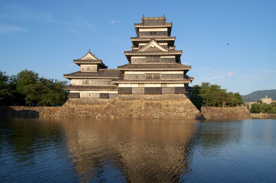 Замок Мацумото Япония территория