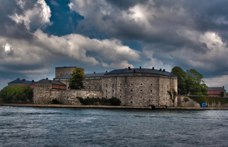 Замок Грипсхольм в Швеции