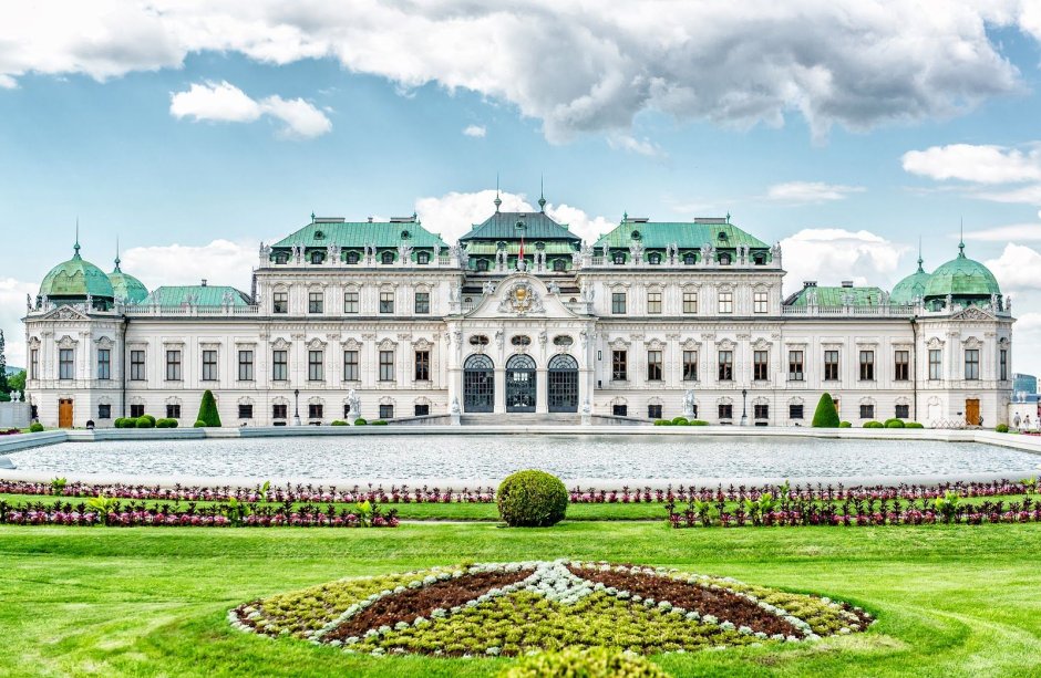 Известный дворец в Вене