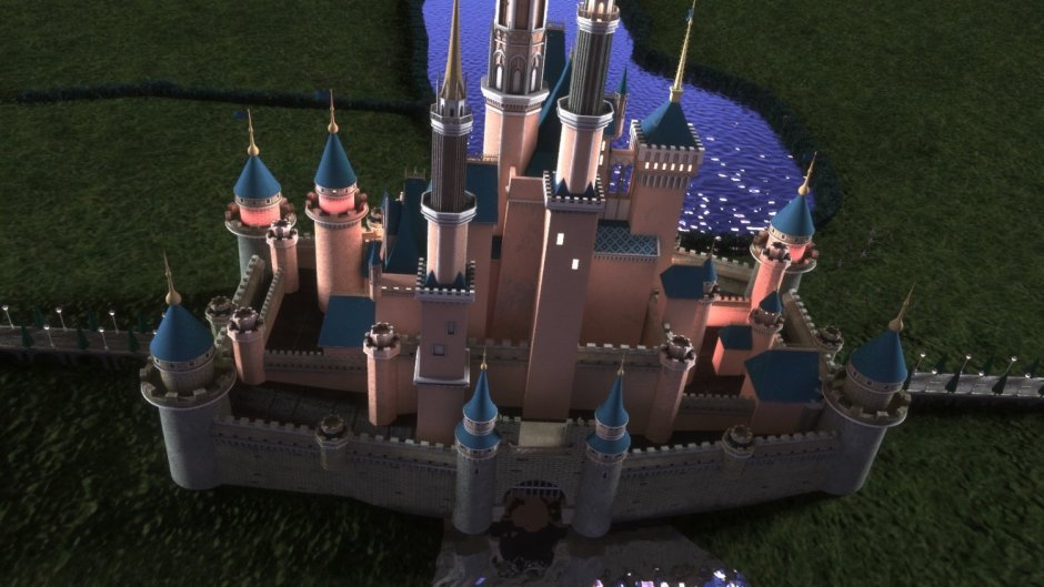 Castle Disney 3d