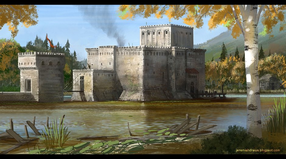 Cobblestone замок