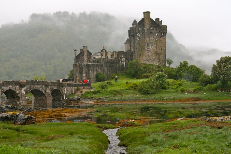 Полуразрушенные замки королей Шотландии