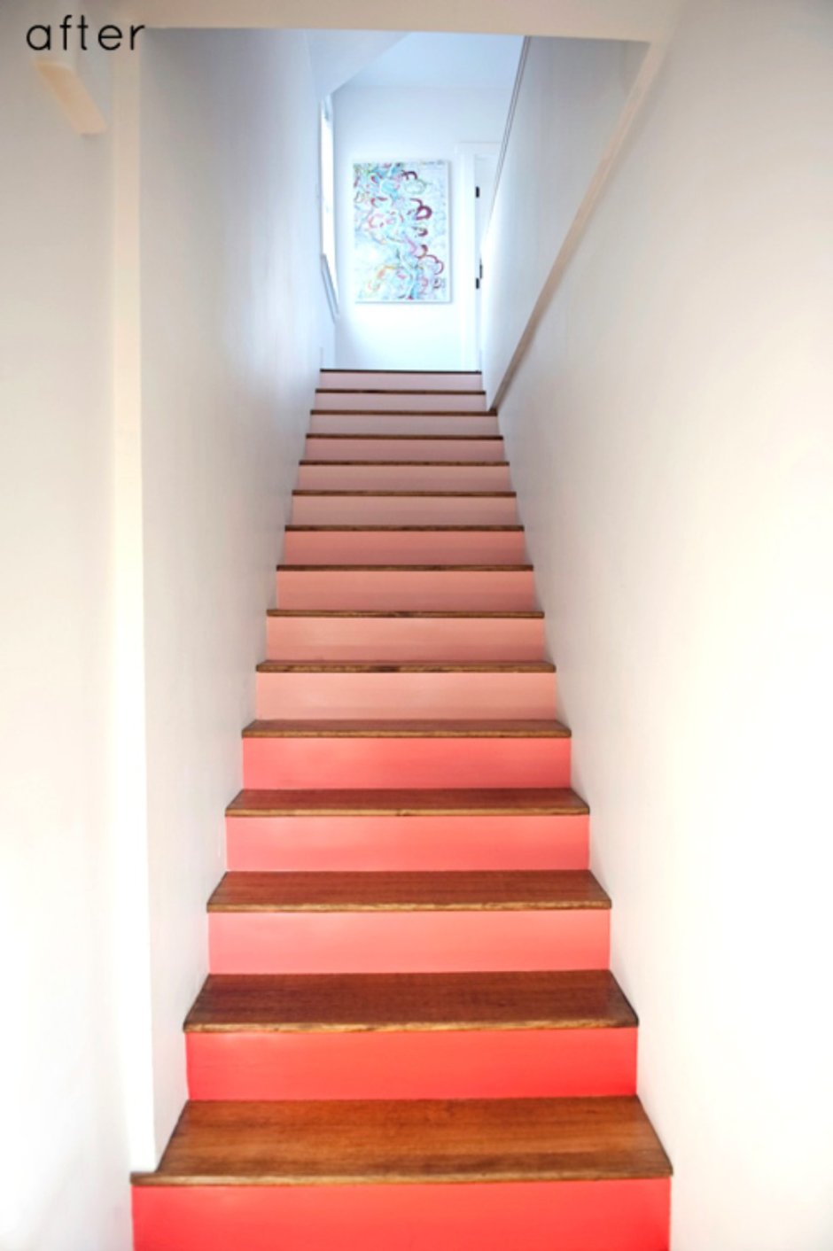 Покрасить бетонную лестницу