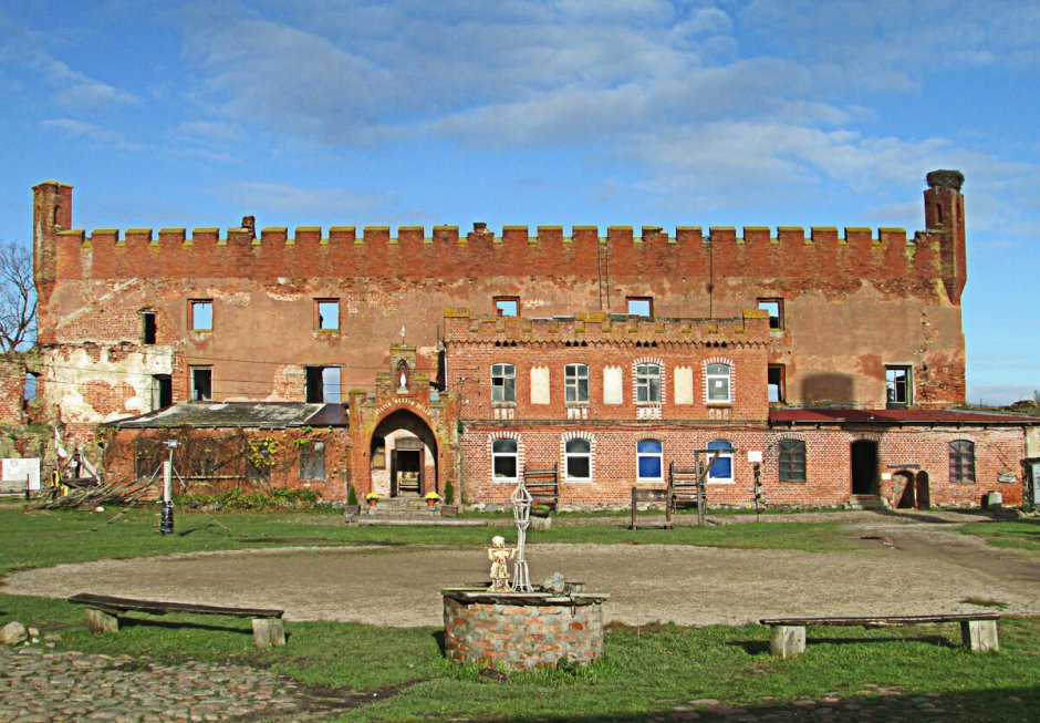 Замок Шаакен в Калининградской области