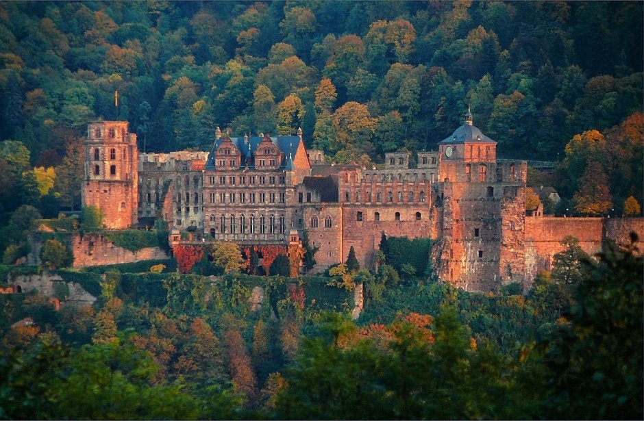 Хайдельберг Германия замок