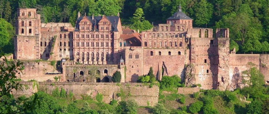 Гейдельбергский замок крыло Фридриха