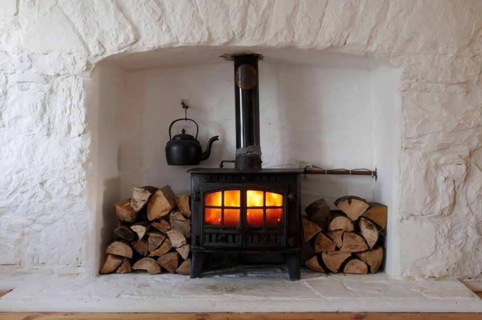 Дровяная печь-камин Fireplace como Plus