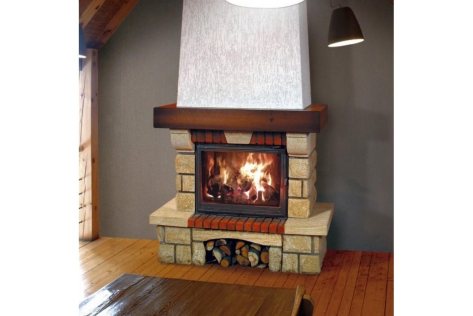 Дровяная печь-камин Fireplace Colorado