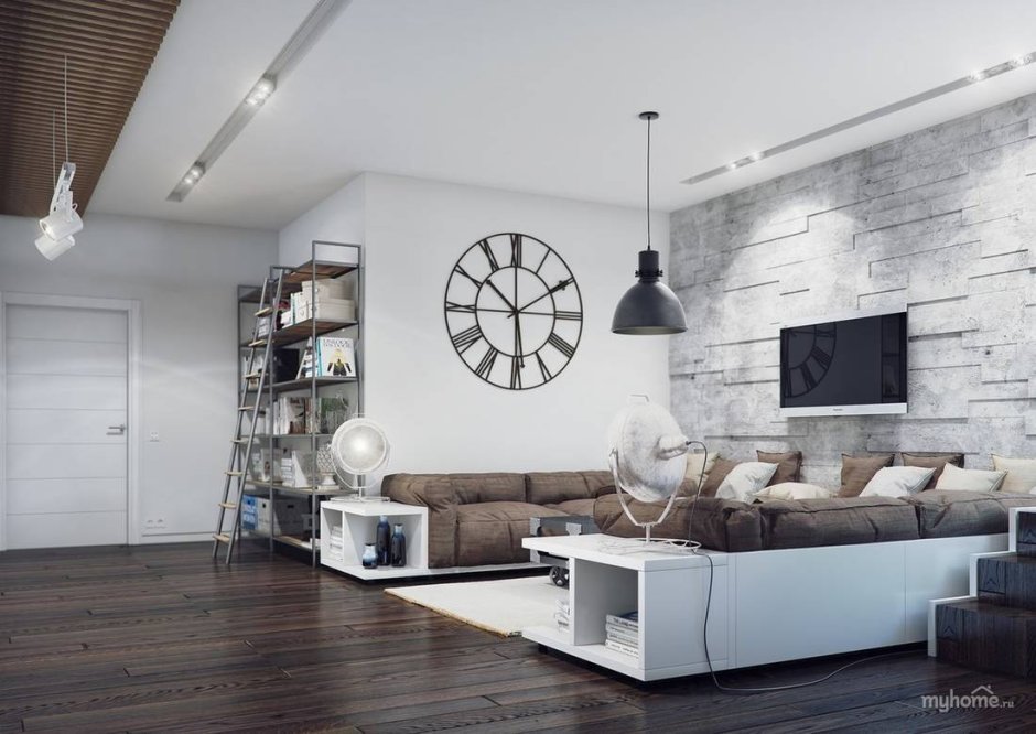 Детская в стиле Сканди лофт