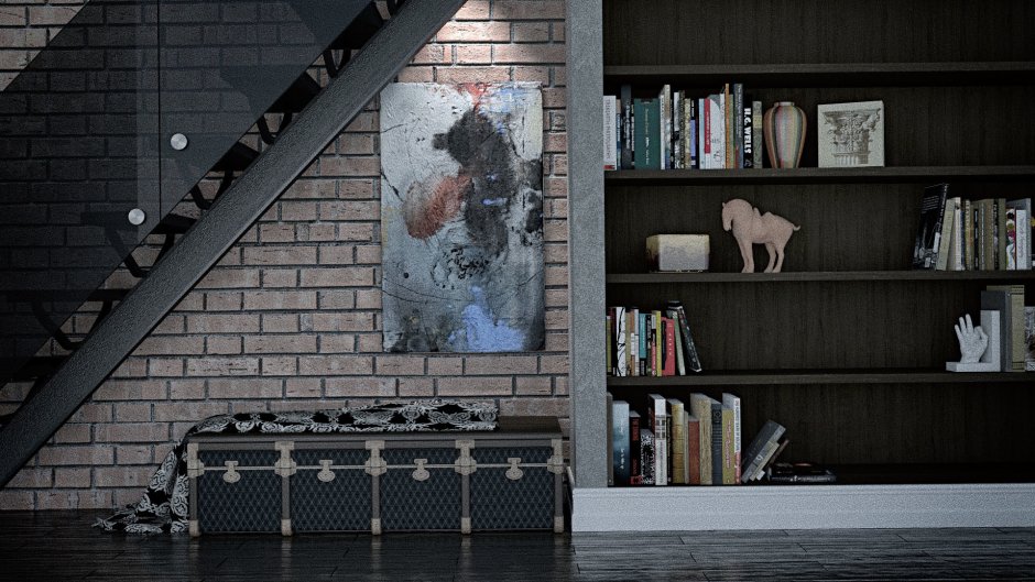 Комната лофт