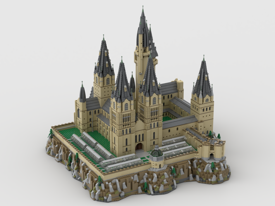 LEGO Hogwarts Castle moc