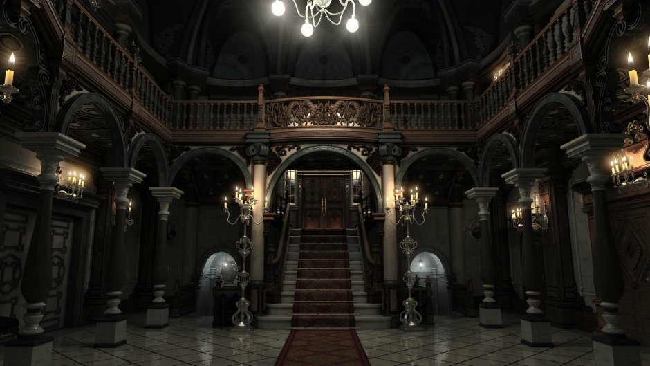 Замок Дракулы Тронный зал
