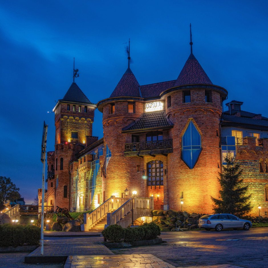 Гостиница замок в Калининграде Нессельбек