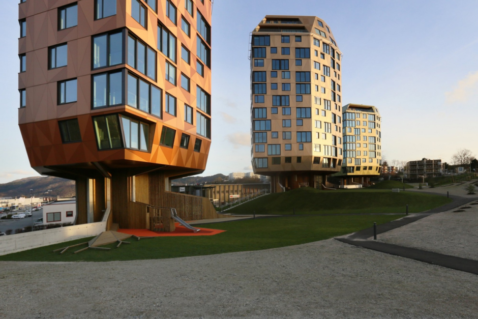 Жилой комплекс Rundeskogen в Ставангере (Норвегия)