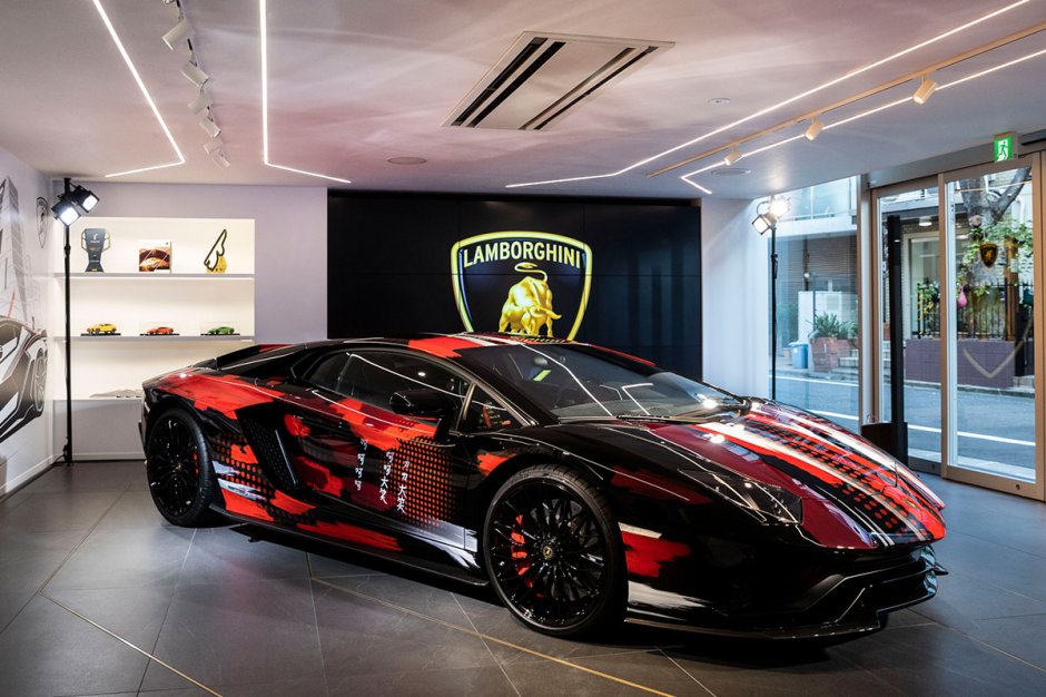 Lamborghini Countach 5000 салон
