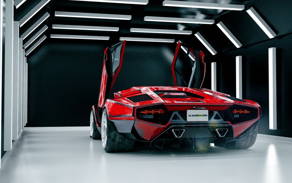 Lamborghini terzo Millennio салон