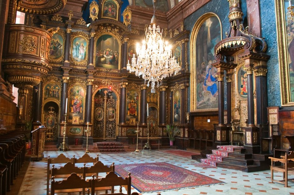 Старообрядческая часовня интерьер России