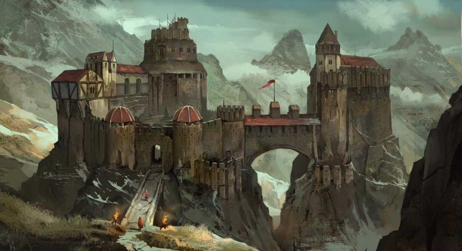 Бастион замка Морн башня