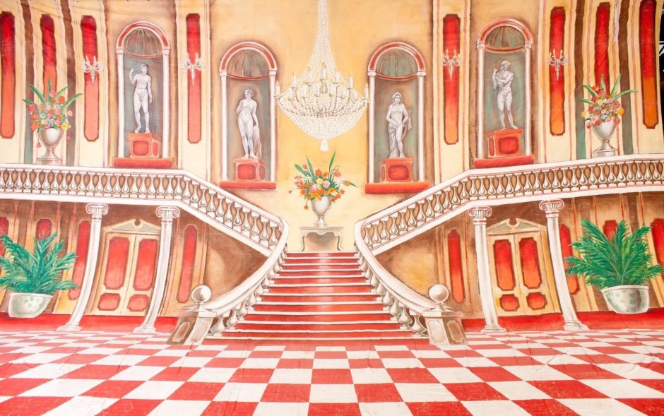 Декорации дворца