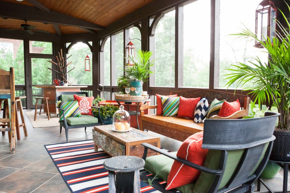 Красивые веранды