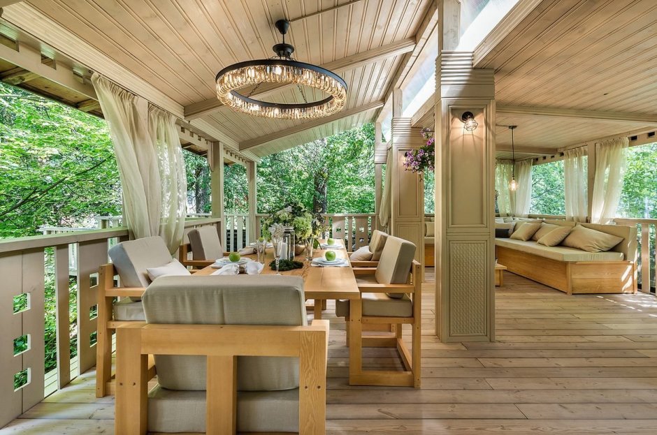 Терраска в стиле Прованс