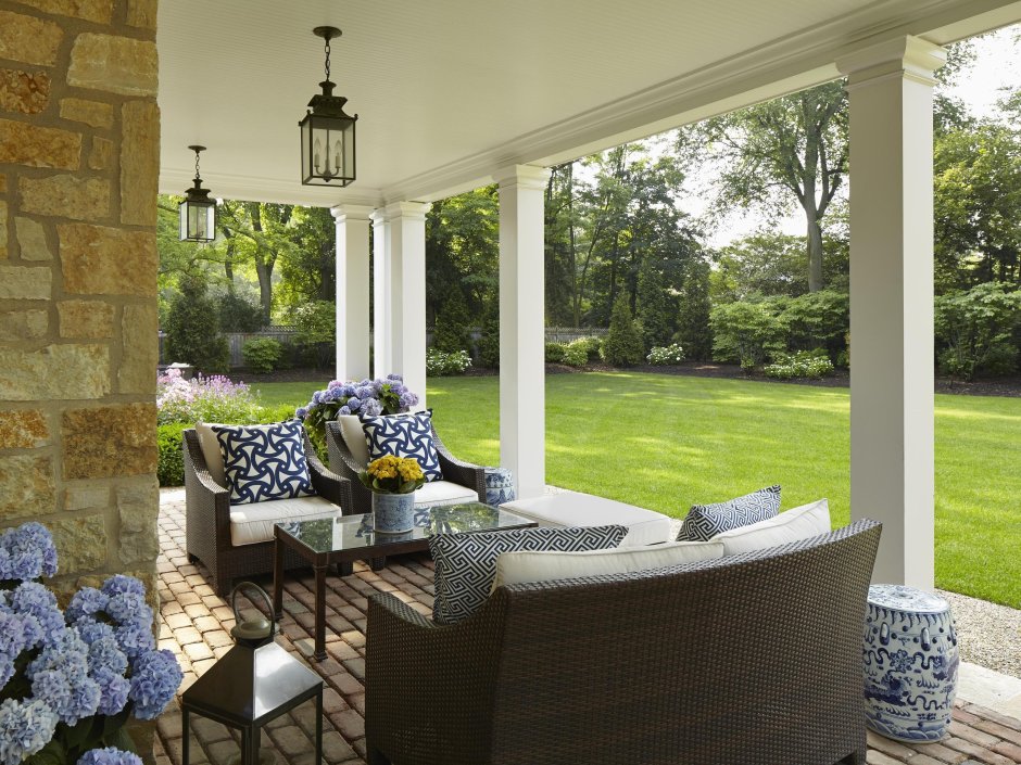 Терраса в скандинавском стиле