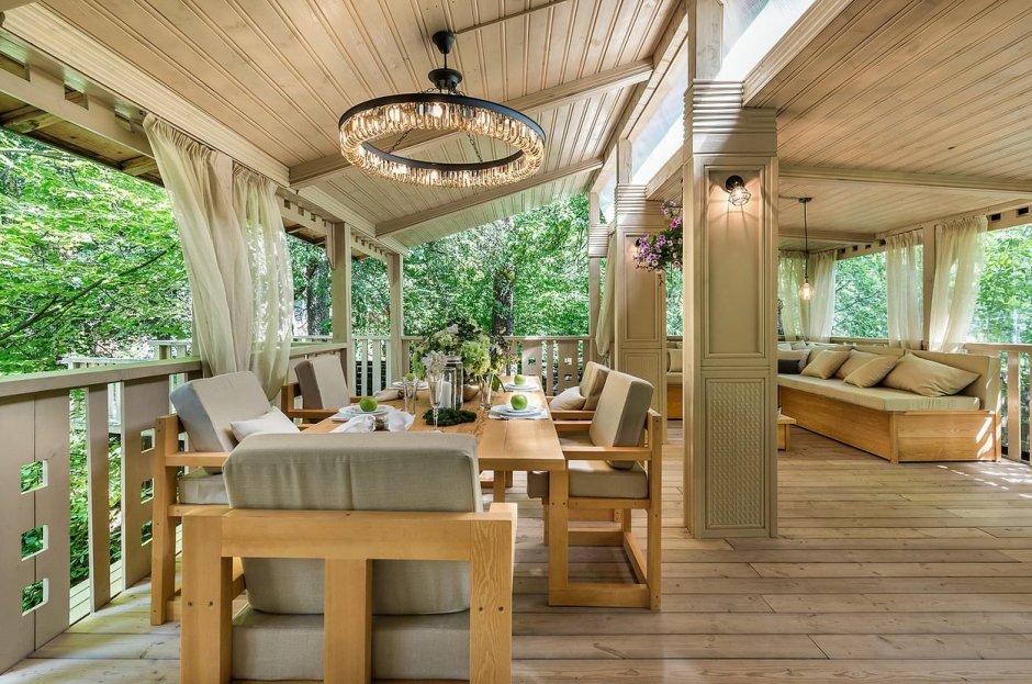 Веранда в стиле Прованс