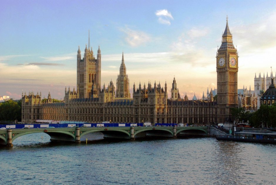 Сайт парламента Великобритании Вестминстер