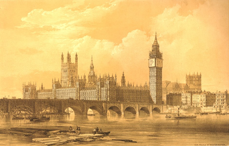Вестминстерский дворец Лондон Викторианская эпоха