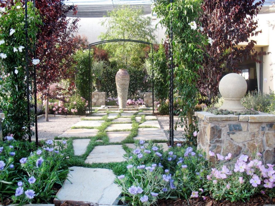 Сад в стиле Прованс ландшафтный дизайн