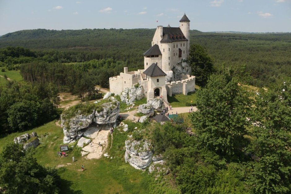 Замок Чоха в Польше