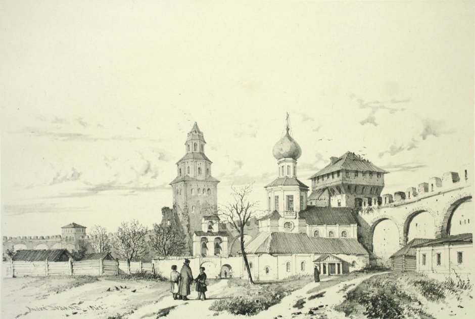 Кострома. Башни Ипатьевского монастыря.