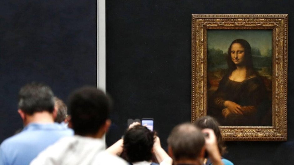 Мона Лиза картина в Лувре