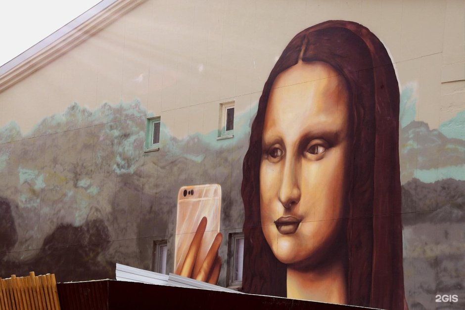 Мона Лиза картина в Лувре