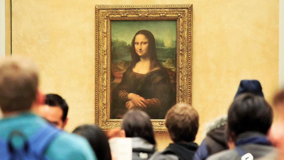 Лувр Париж картины Мона Лиза