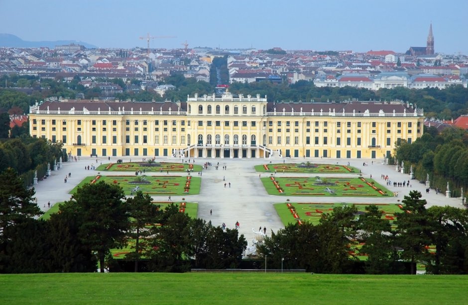 Достопримечательности Австрии дворец Шенбрунн