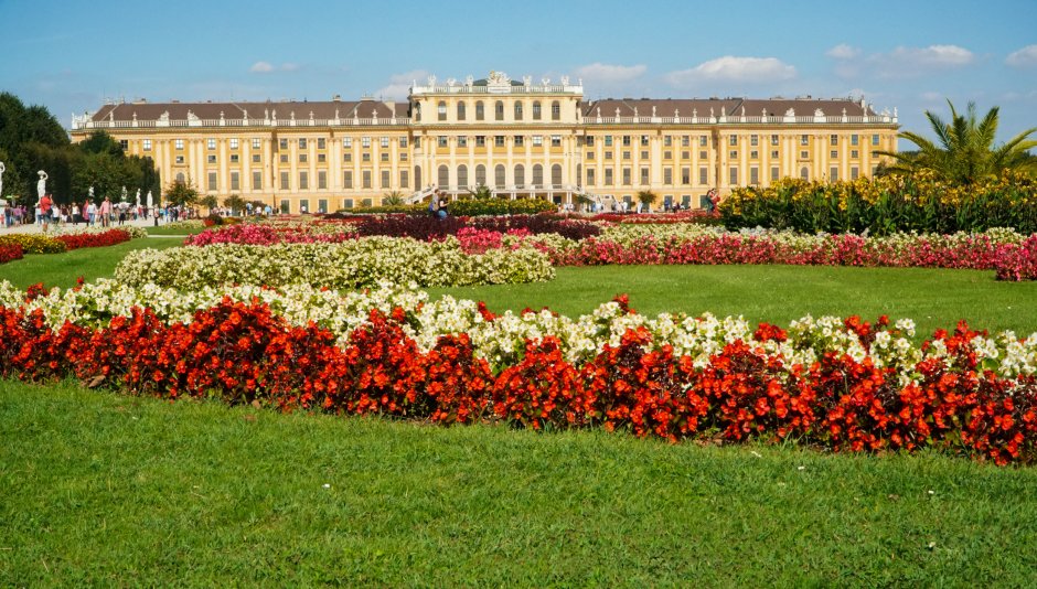 At Schonbrunn, Vienna