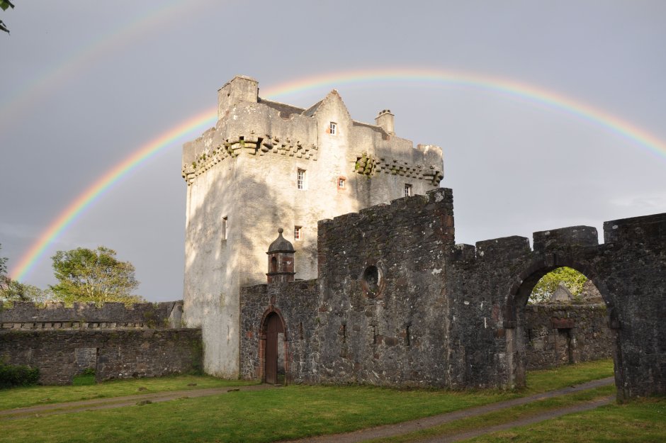 Замок Малькольм Касл в Шотландии
