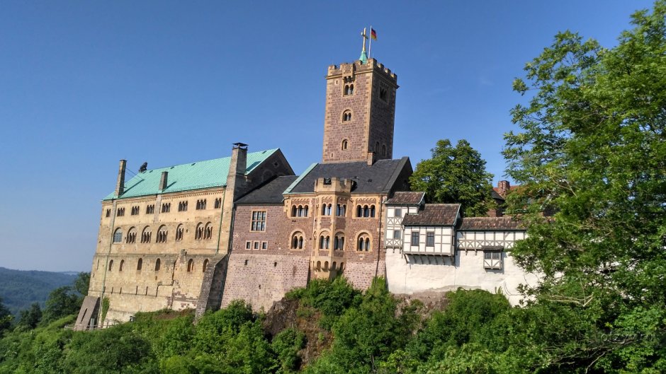 Тюрингия замки Тюрингии