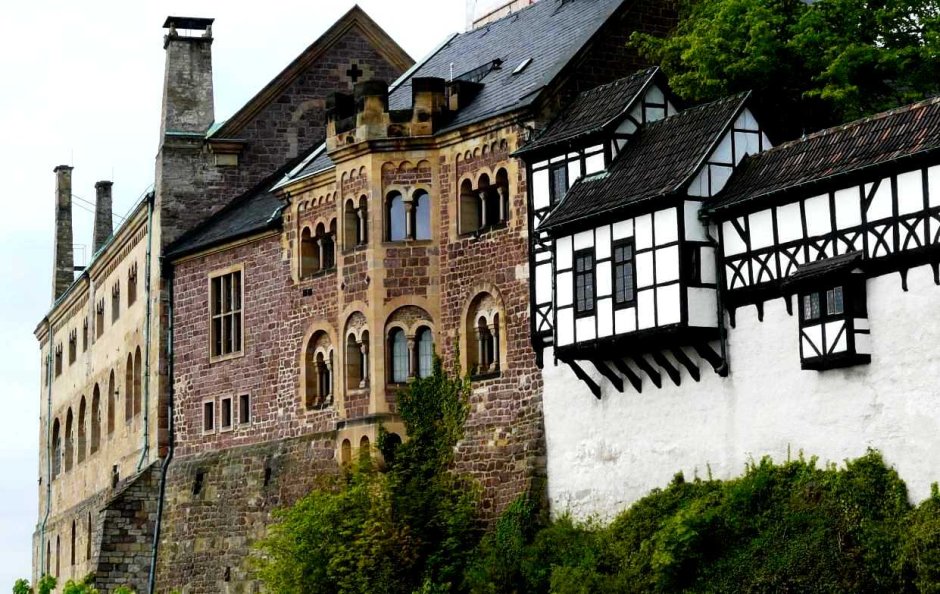 Замок Вартбург в Тюрингии