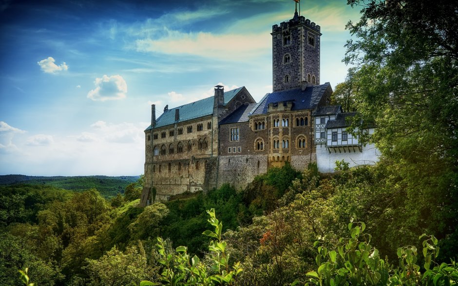 Замок Вартбург Айзенах