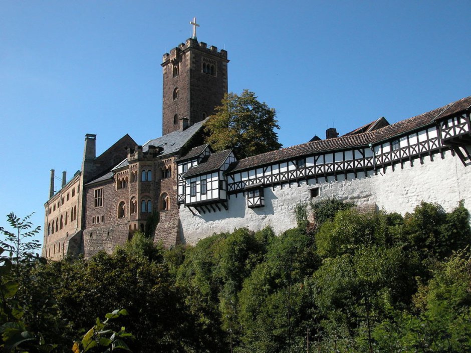 Замок Вартбург Айзенах