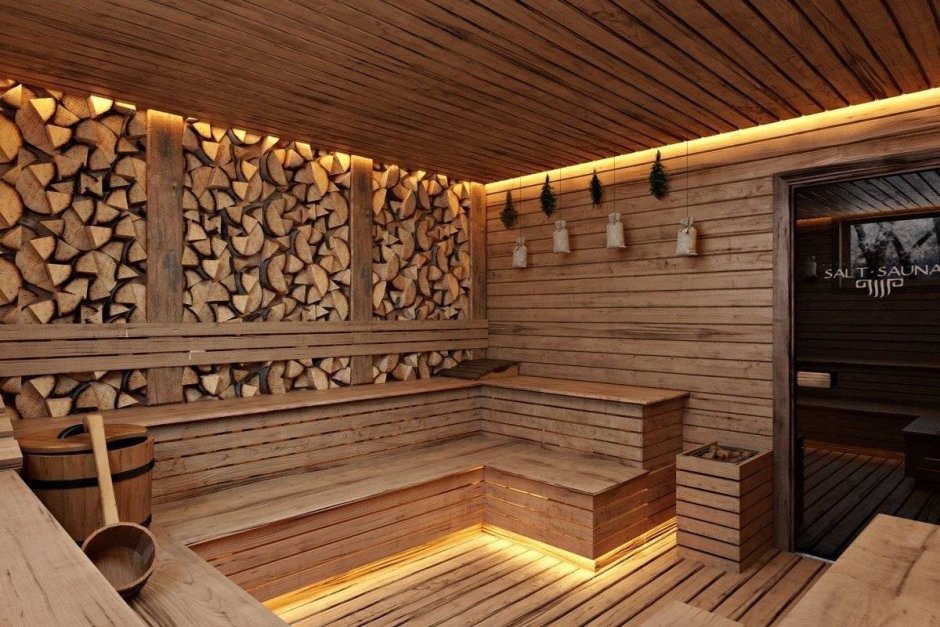 Дом баня дизайн