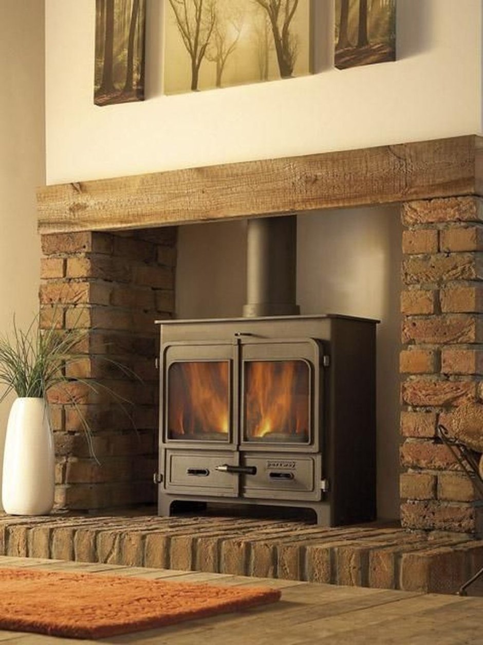 Печь Brick Stove Fireplace